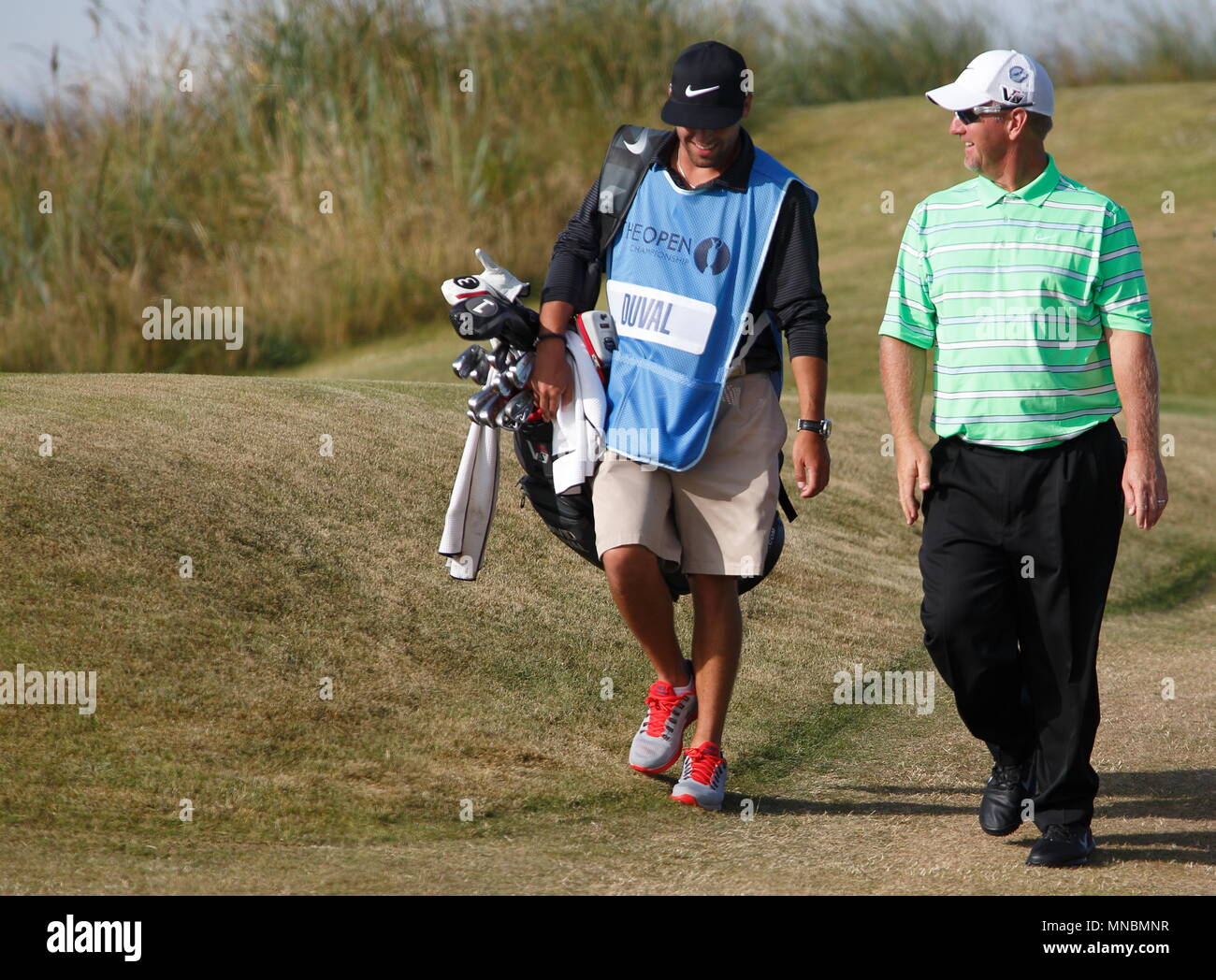 Muirfield Scotland July 16 David Duval Along The 5th