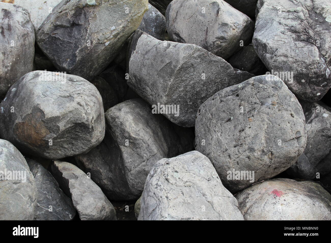 A calm & relaxing picture of rocks that you could stare at for hours. Stock Photo