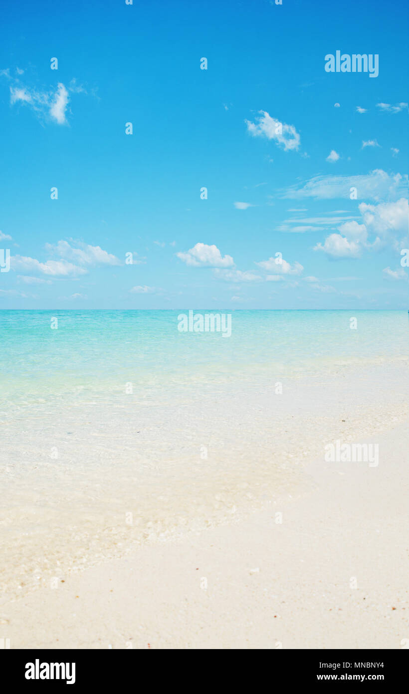Beautiful nautical landscape asian beach, white sand Stock Photo Alamy