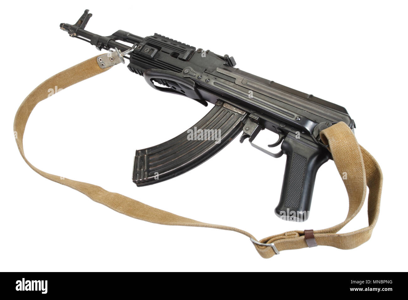 Kalashnikov AK-47 isolated on white Stock Photo - Alamy