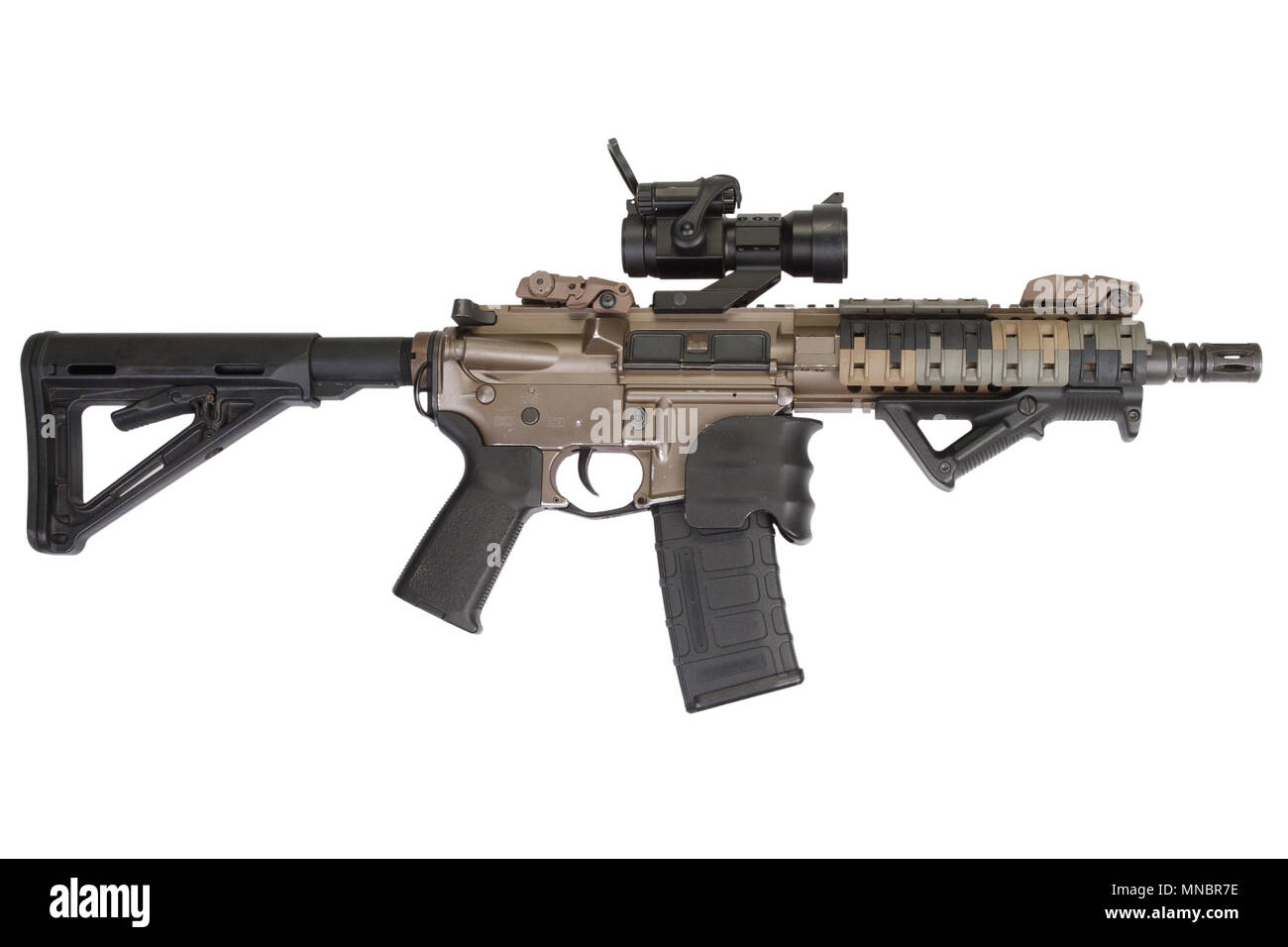 M4 special forces rifle isolated on a white background Stock Photo Alamy