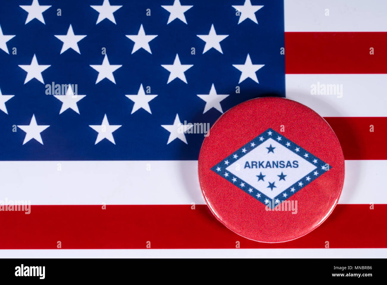LONDON, UK APRIL 27TH 2018 The symbol of the State of Arkansas