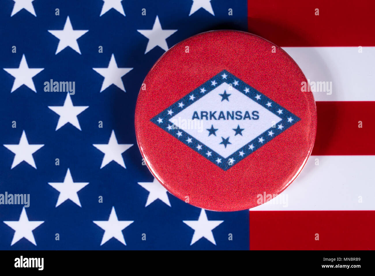 LONDON, UK APRIL 27TH 2018 The symbol of the State of Arkansas