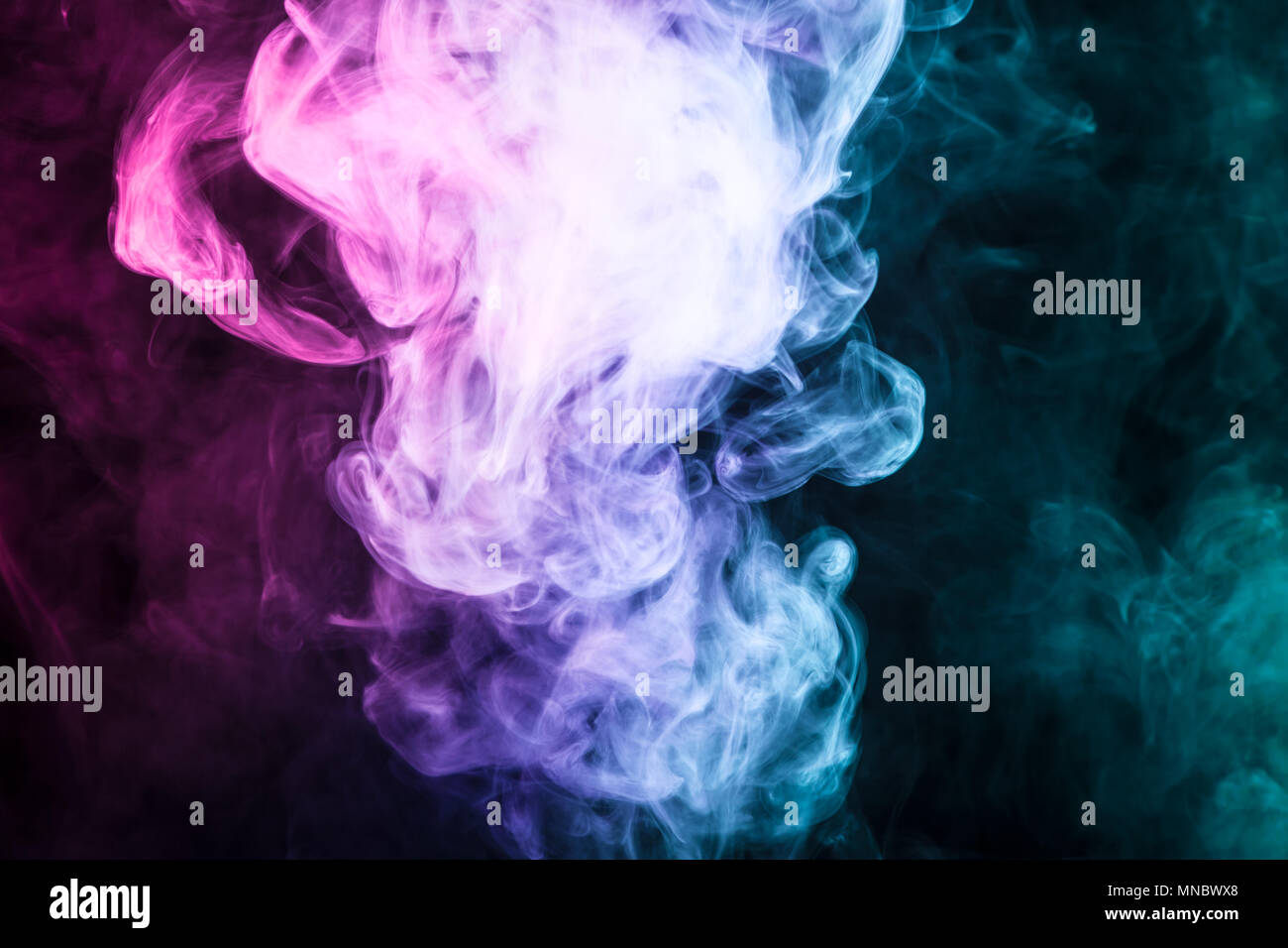 Abstract colored smoke hookah on dark background. Texture. Art Design  element. Personal vaporizers fragrant steam. Concept of alternative  non-nicotine smoking. E-cigarette. Evaporator Stock Photo - Alamy