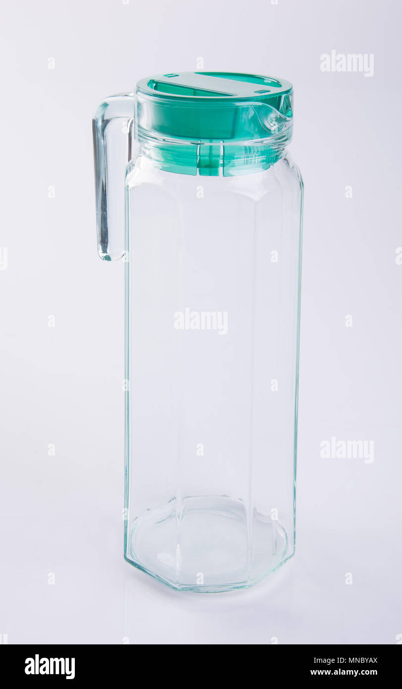 Water Jar or Empty glass jar on a background Stock Photo Alamy