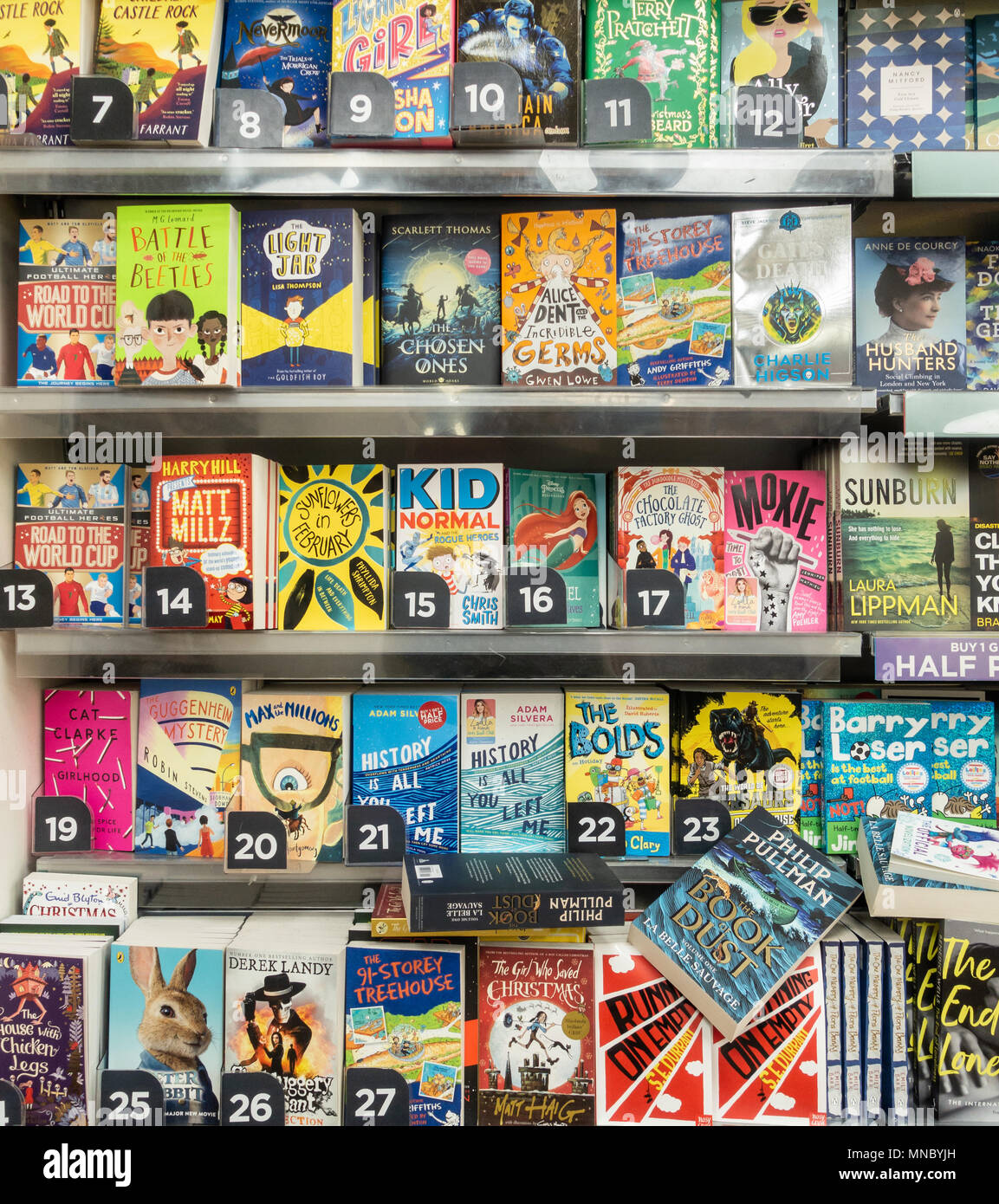 top fiction books whsmith