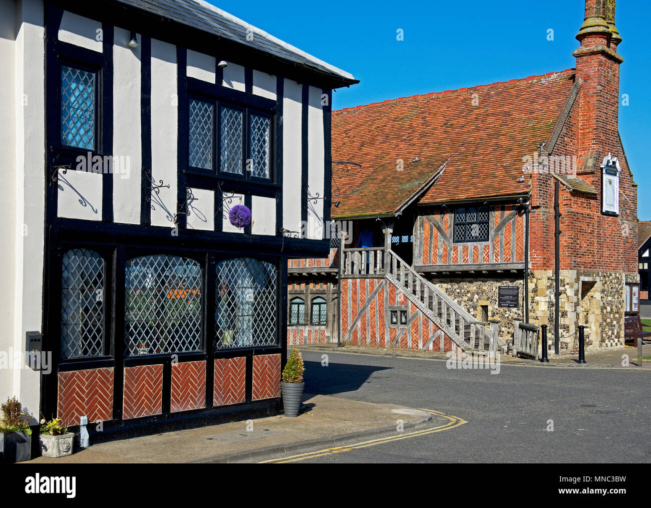 The moot hall, Aldeburgh,Suffolk, England UK Stock Photo