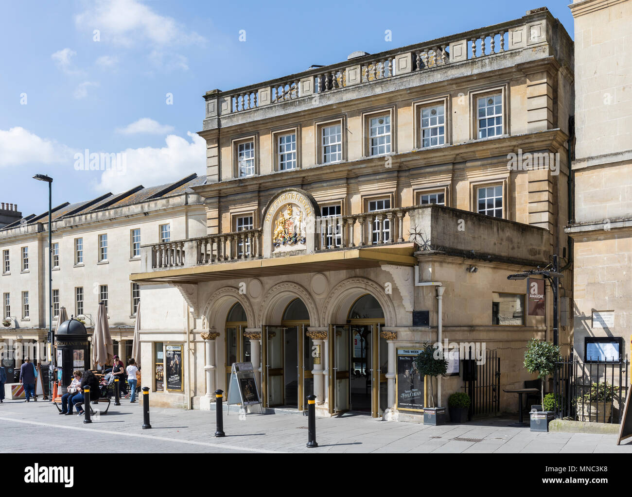 The Theatre Royal in Bath, England Stock Photo - Alamy
