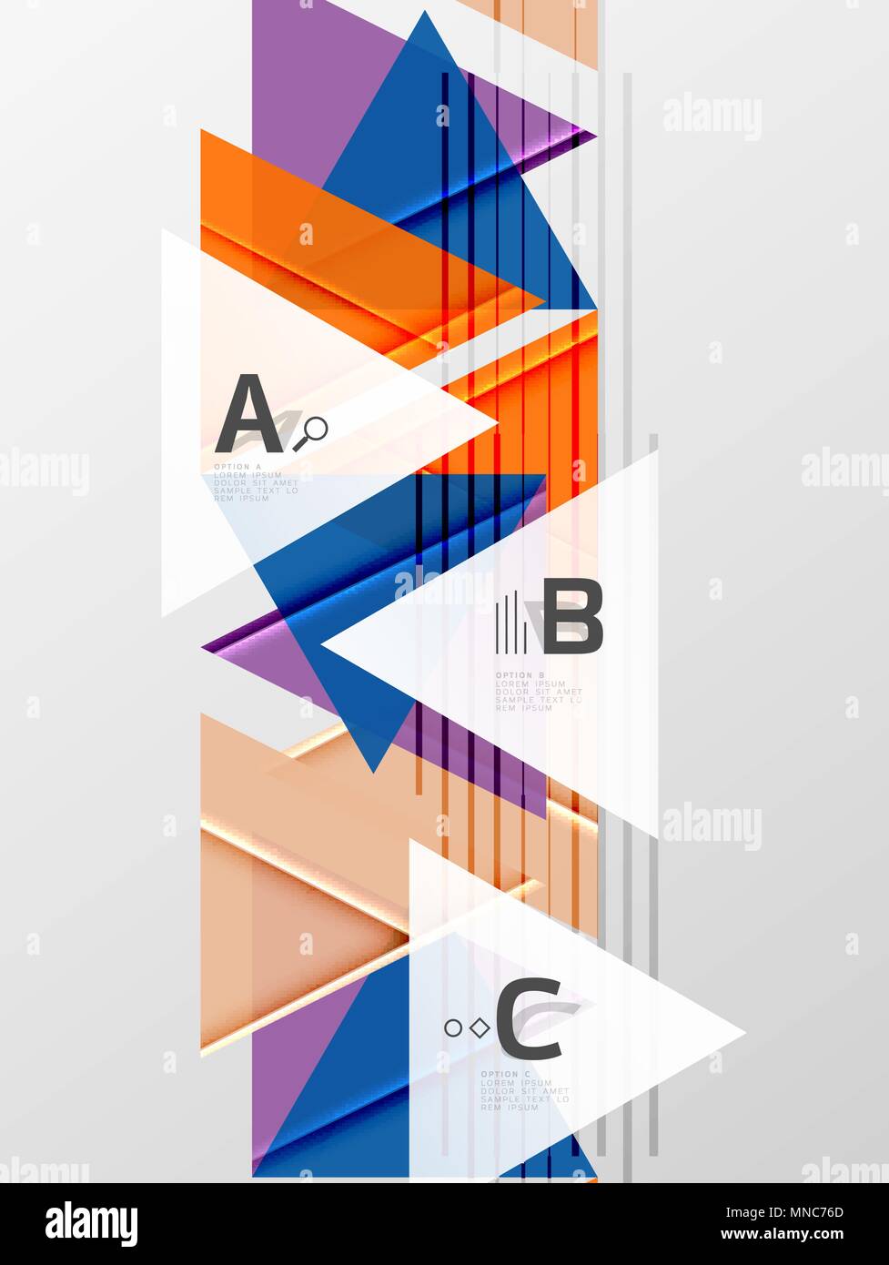Color triangles background design. Color triangles background, modern ...