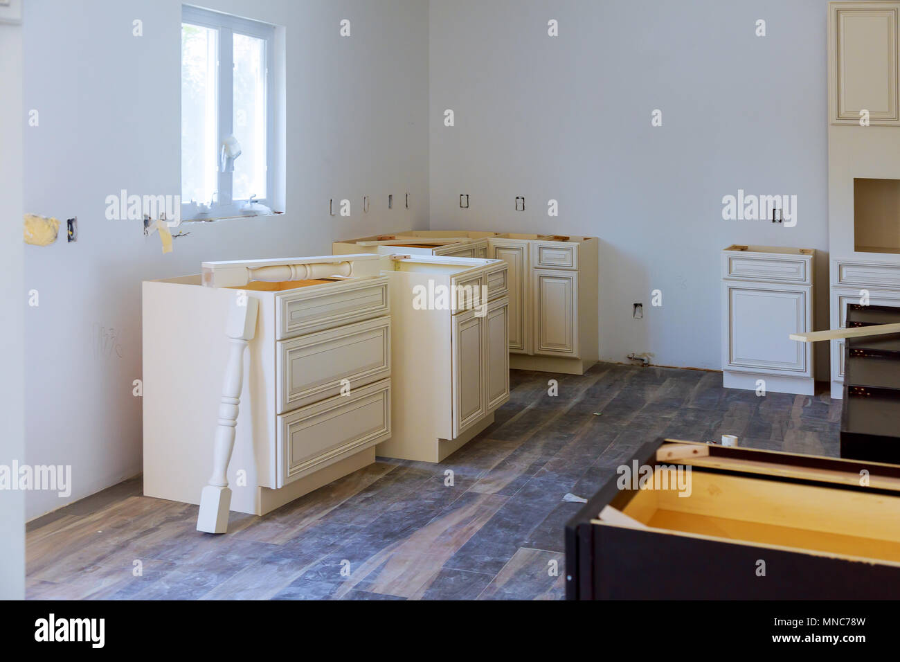 Kitchen Cabinets Installation Blind Corner Cabinet Island Drawers