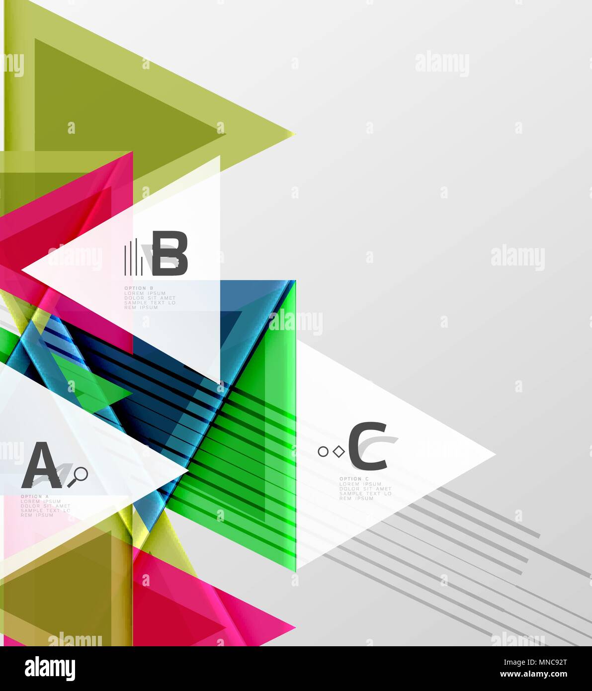 Color triangles background design. Color triangles background, modern ...