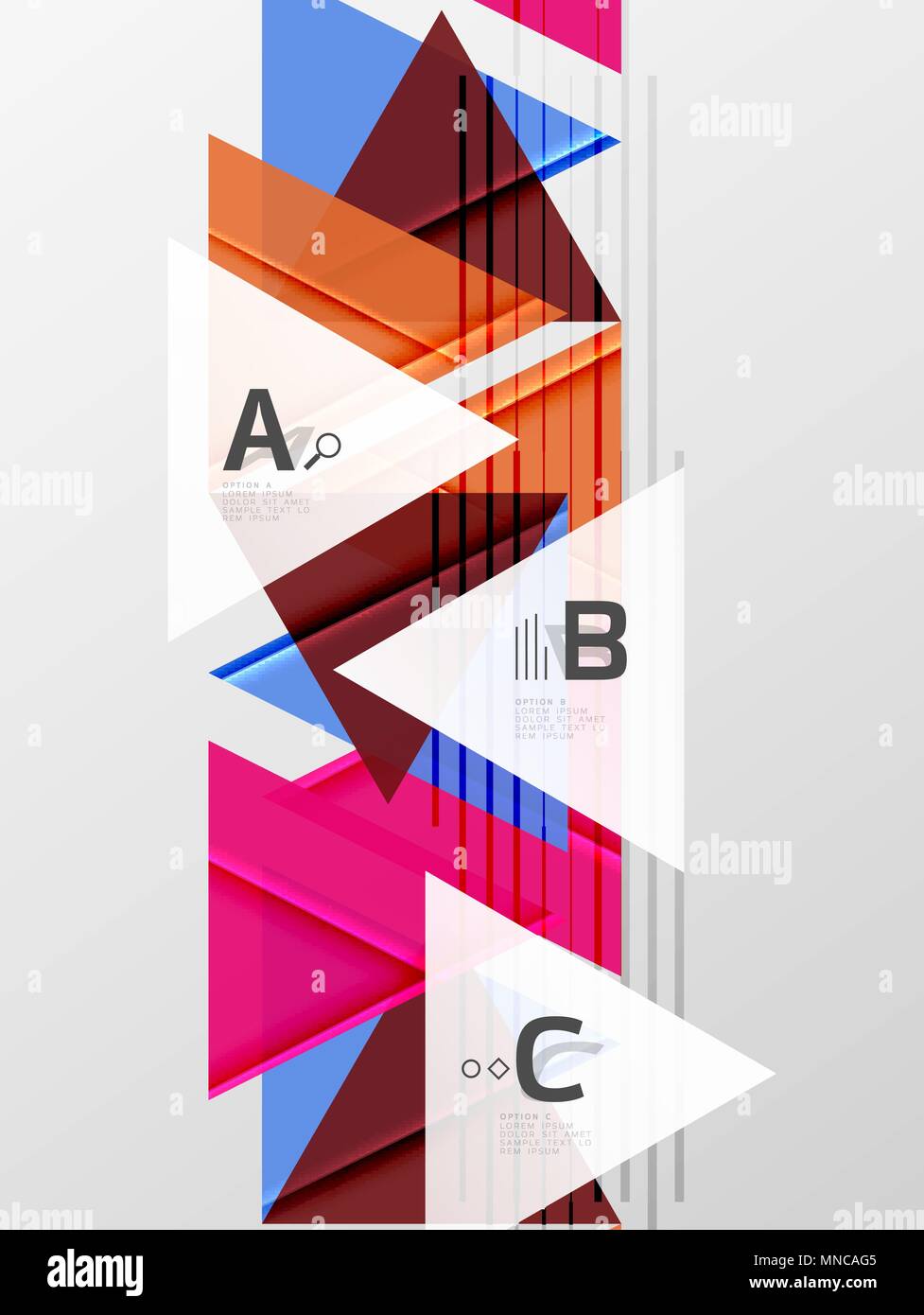 Color triangles background design. Color triangles background, modern ...