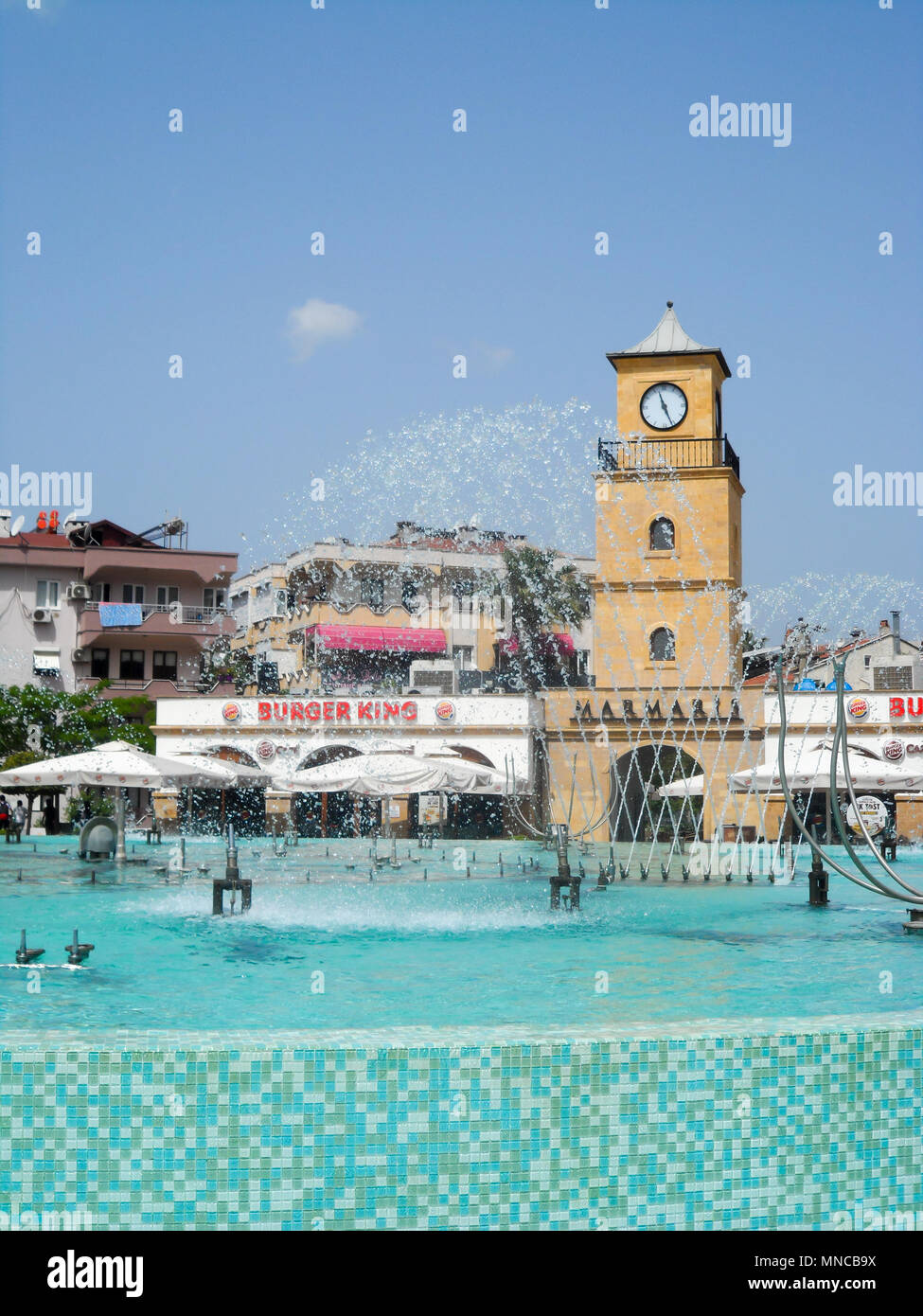 Marmaris fountains hires stock photography and images Alamy