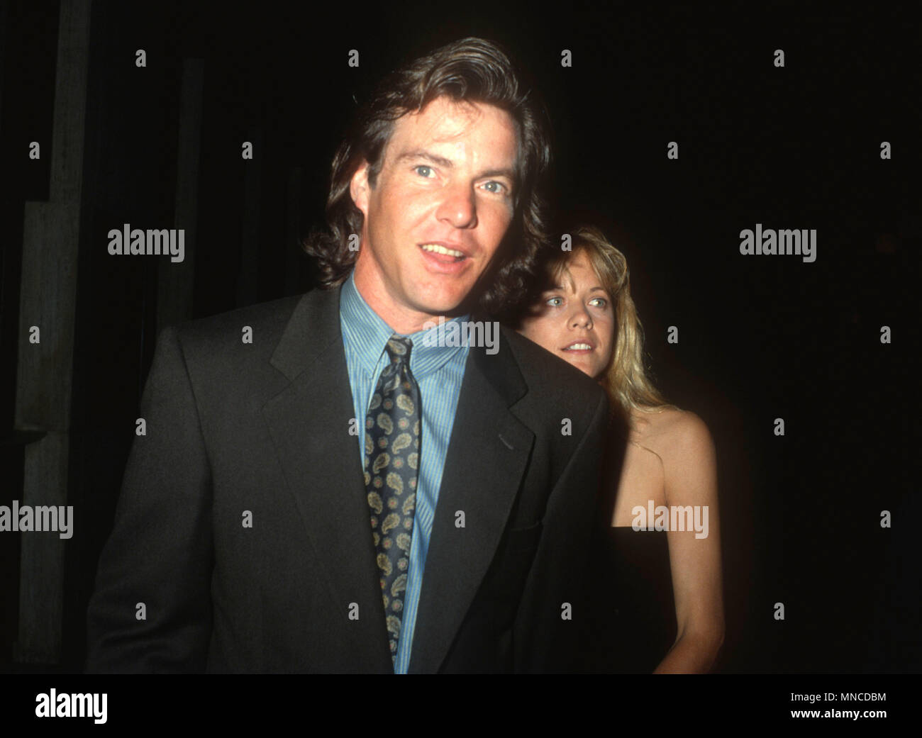 LOS ANGELES, CA SEPTEMBER 10 (LR) Actor Dennis Quaid and actress