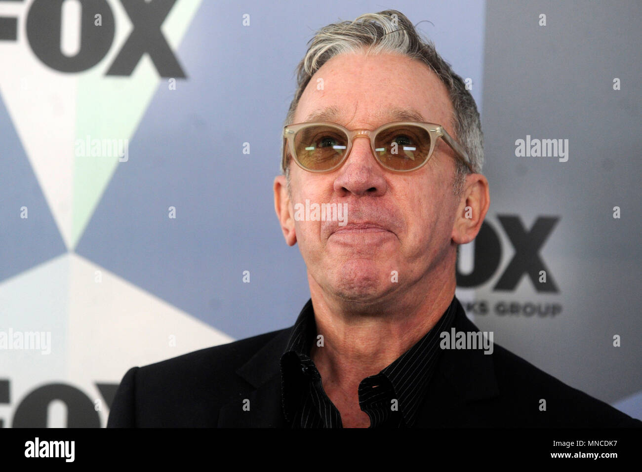 Tim Allen attends 2018 Fox Network Upfront at Wollman Rink, Central Park on May 14, 2018 in New York City. Stock Photo
