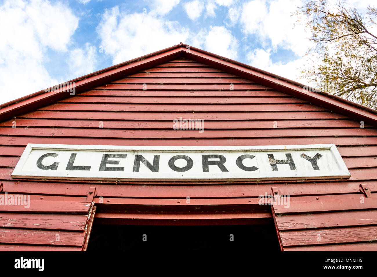 The Glenorchy hut Stock Photo Alamy