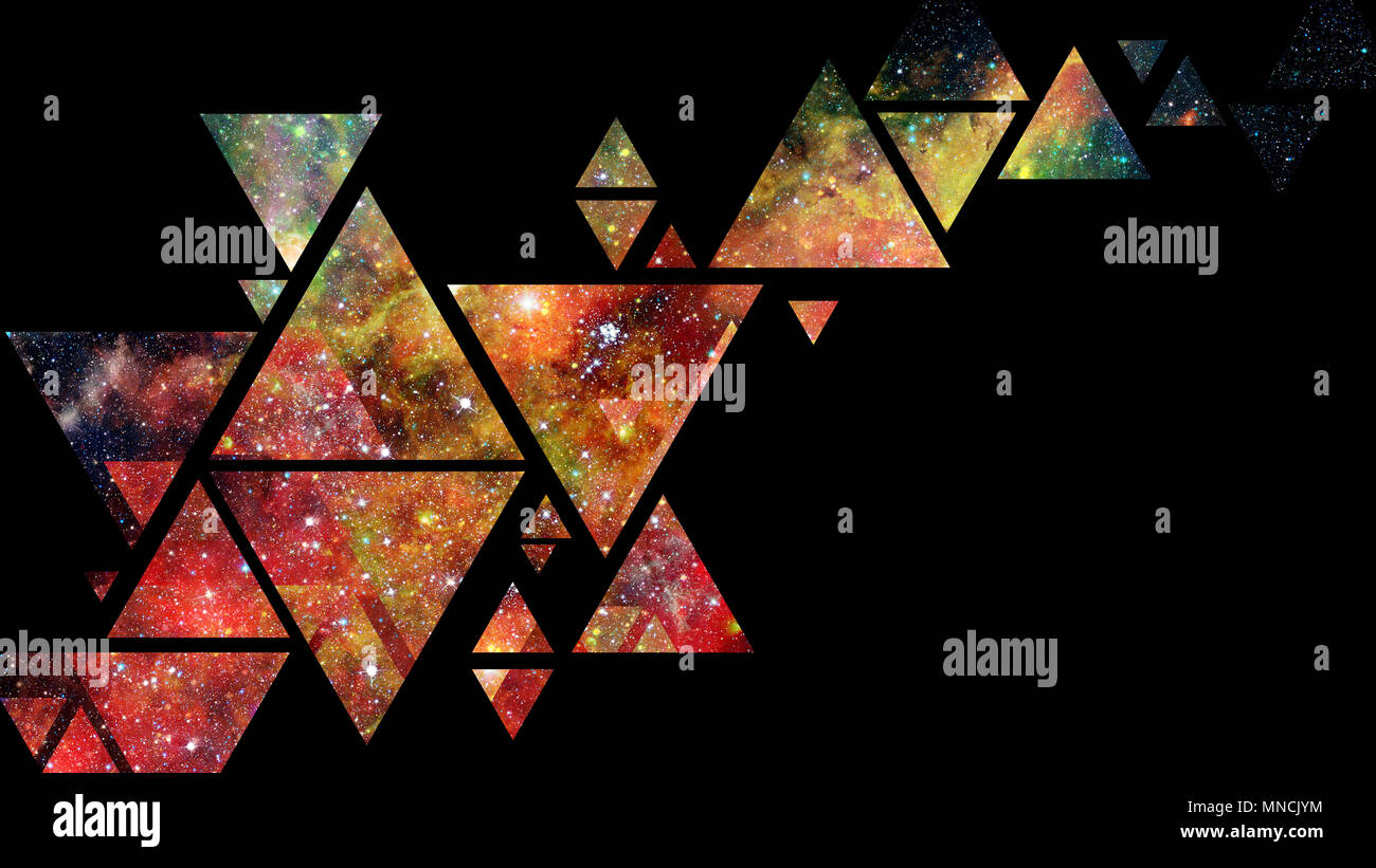 Space and geometry design. Minimal art concept. Abstract background ...