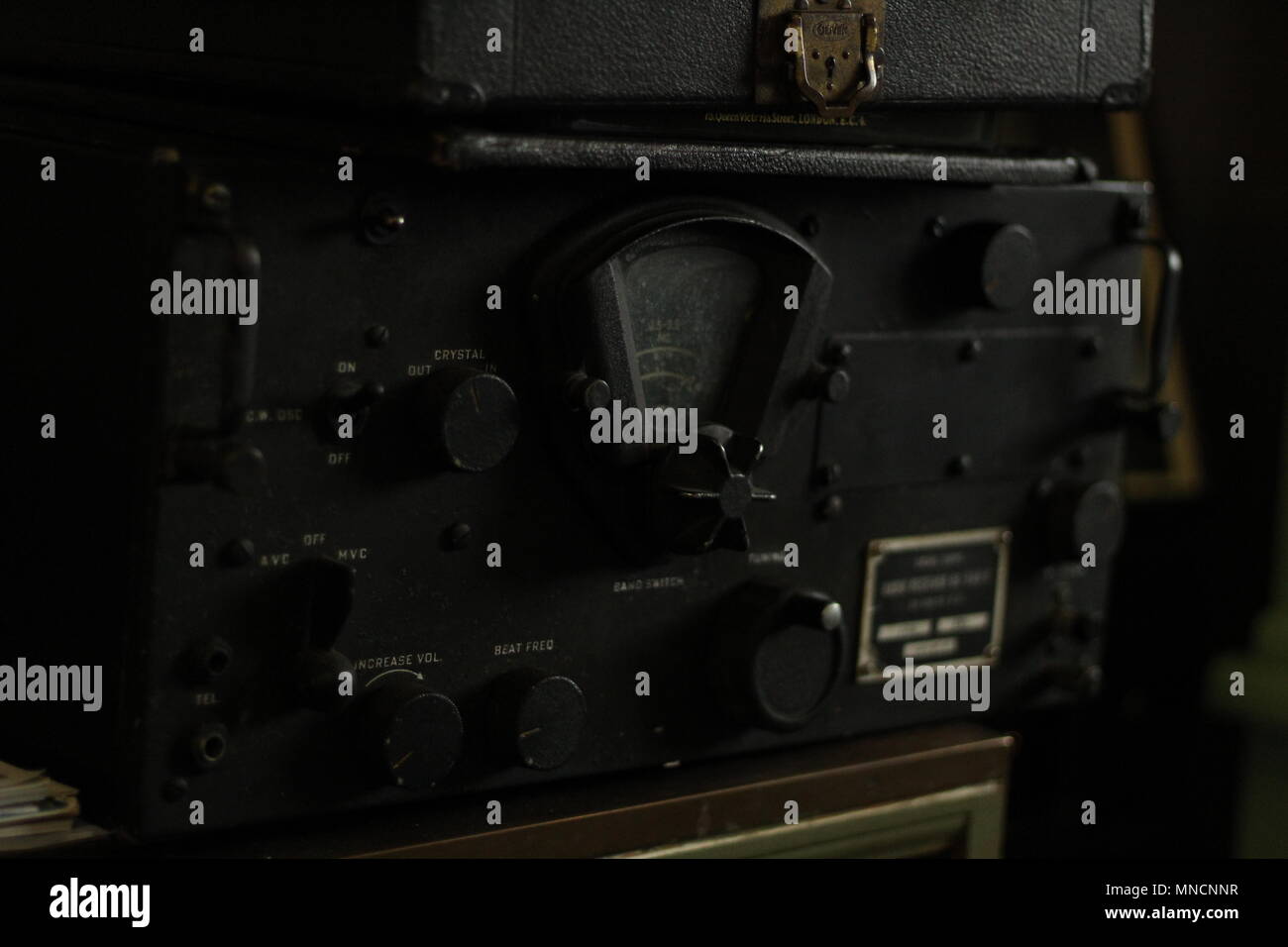 WW2 Military Communications BC348 Radio Receiver Stock Photo Alamy