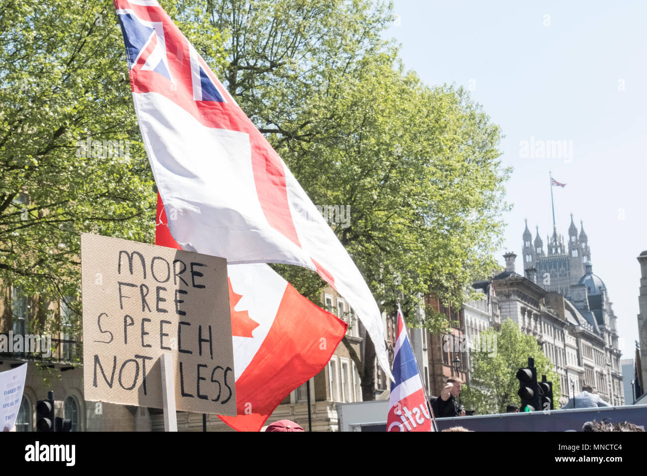 Supporters wave flags and cheer during the Day for Freedom event in ...