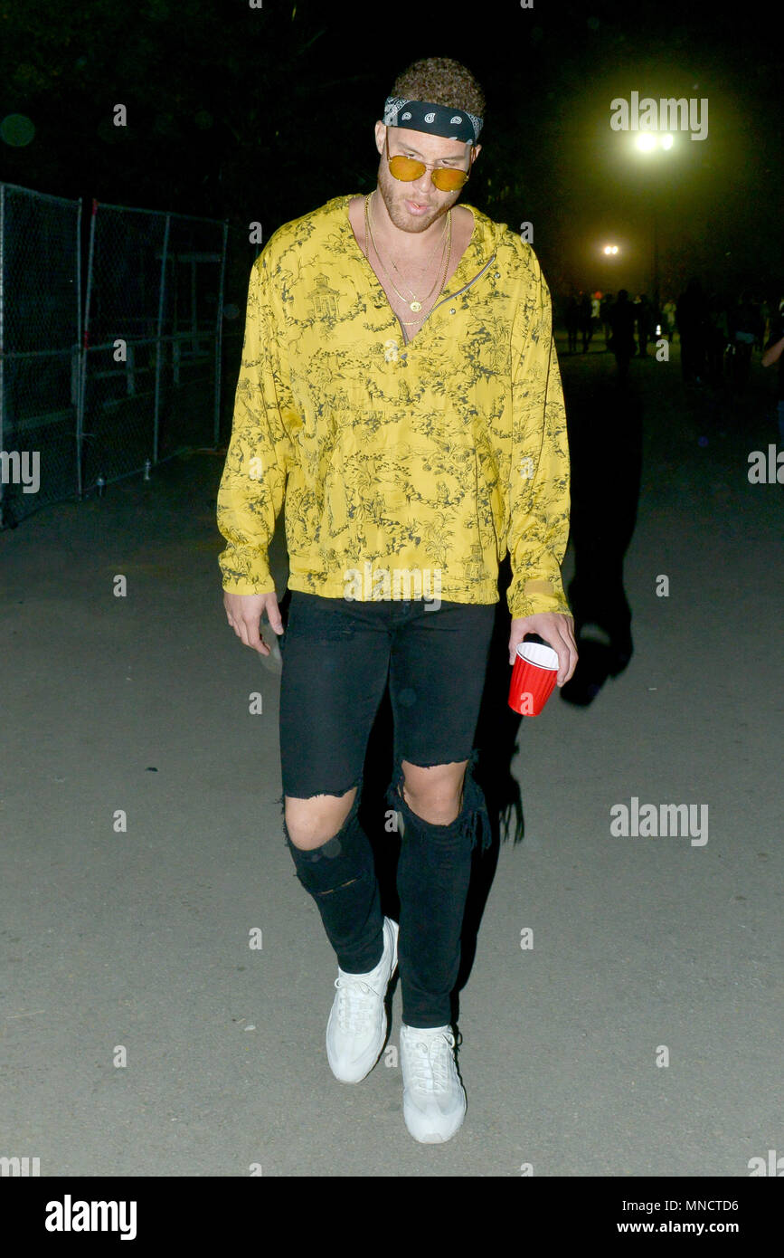 Blake Griffin Out At The Neon Carnival 2018 Super Party At Coachella.  Featuring: Blake Griffin Where: Coachella, California, United States When:  15 Apr 2018 Credit: WENN.com Stock Photo - Alamy