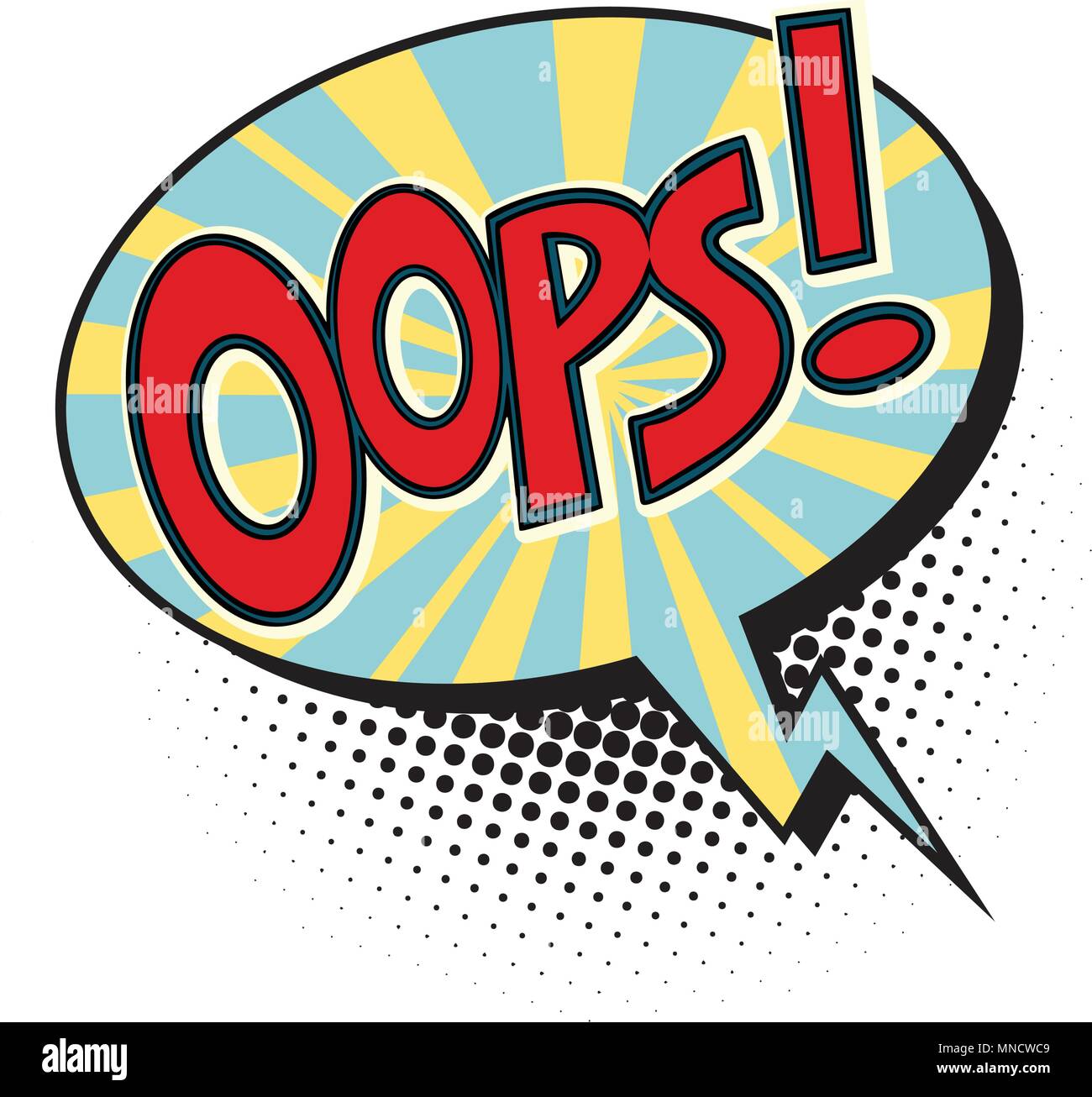 Cartoon oops hi-res stock photography and images - Alamy