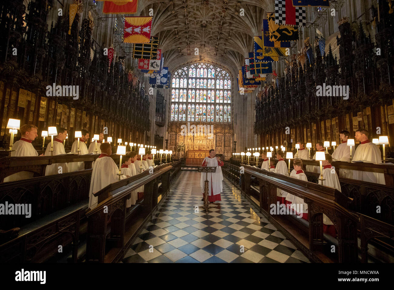 James Vivian, Director of Music at St George's Chapel in Windsor ...