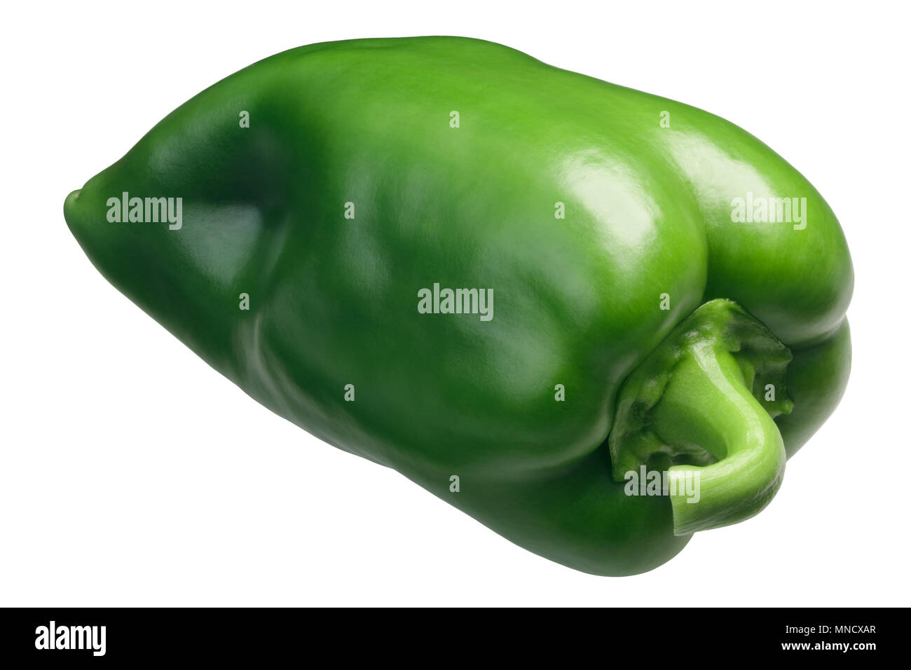 Grueso de Plaza, a Spanish heirloom bell pepper (Capsicum annuum
