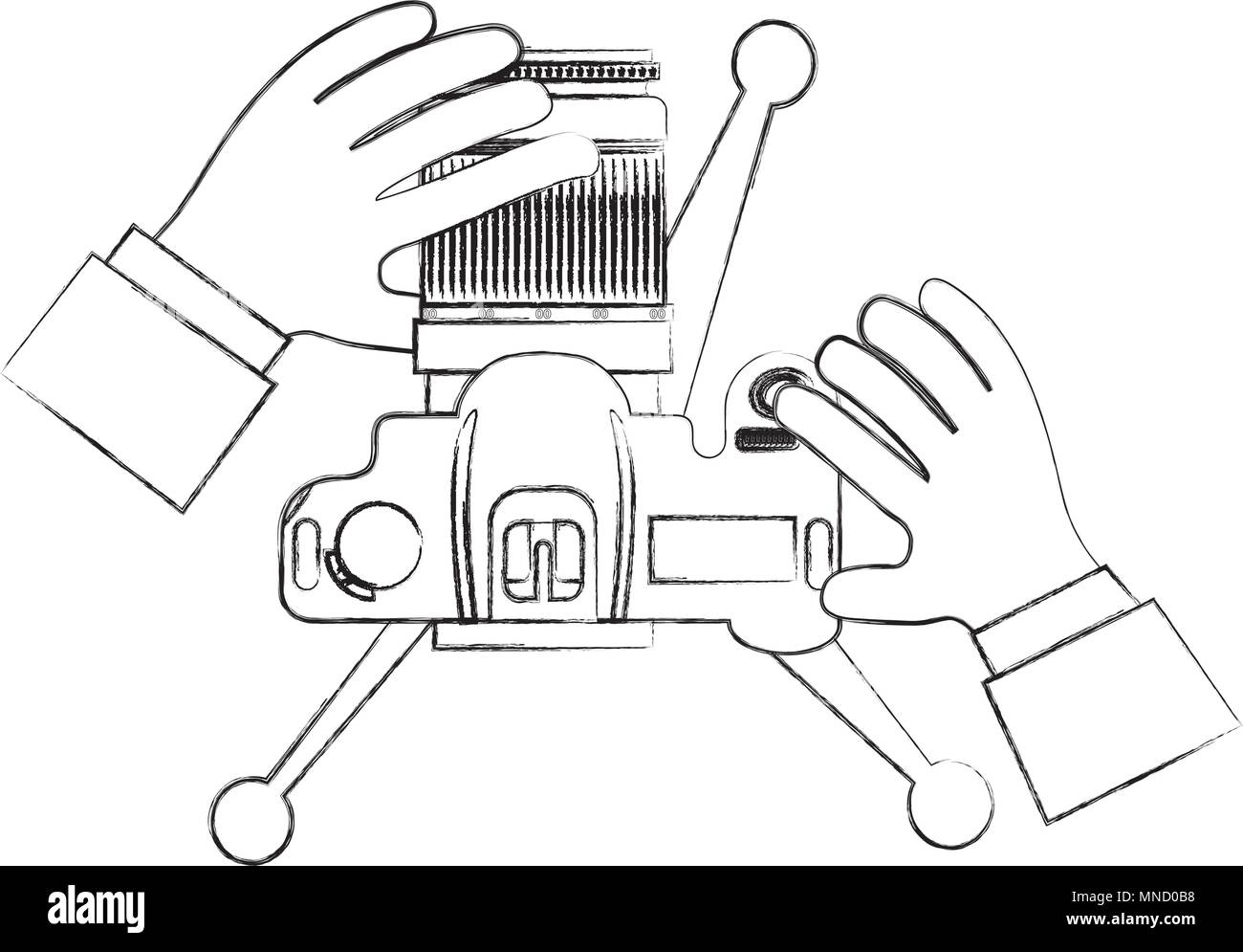top view camera stand