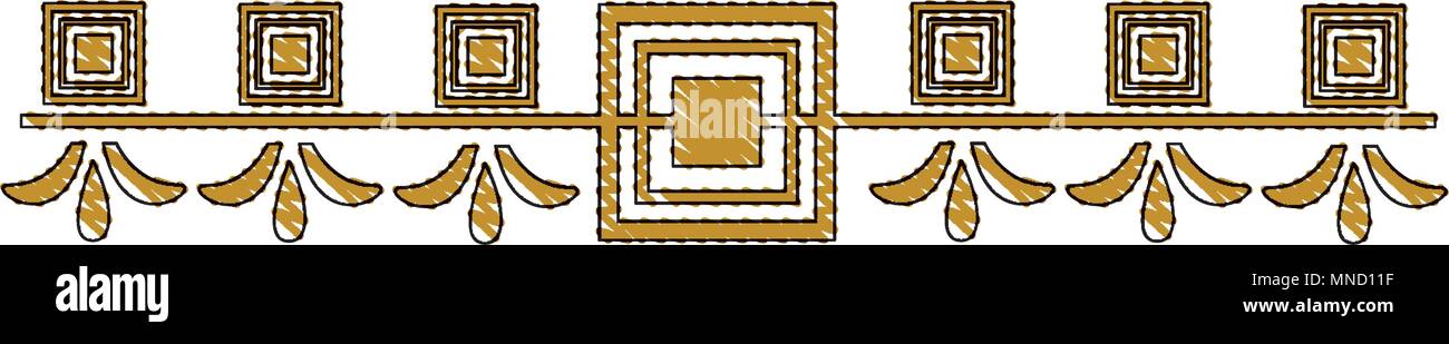 victorian line border style Stock Vector Image & Art - Alamy