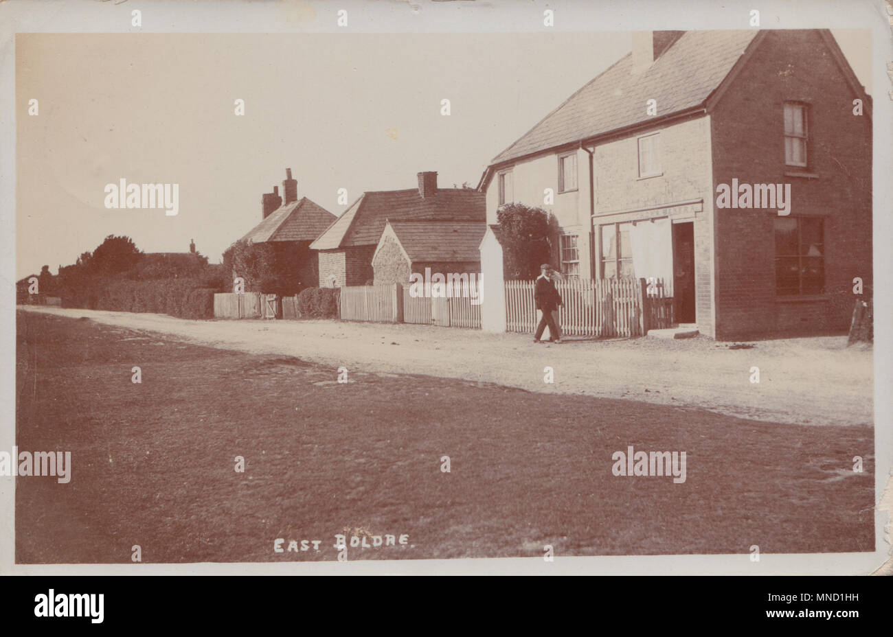 Vintage Photograph of The Bakers at East Boldre, Hampshire, England