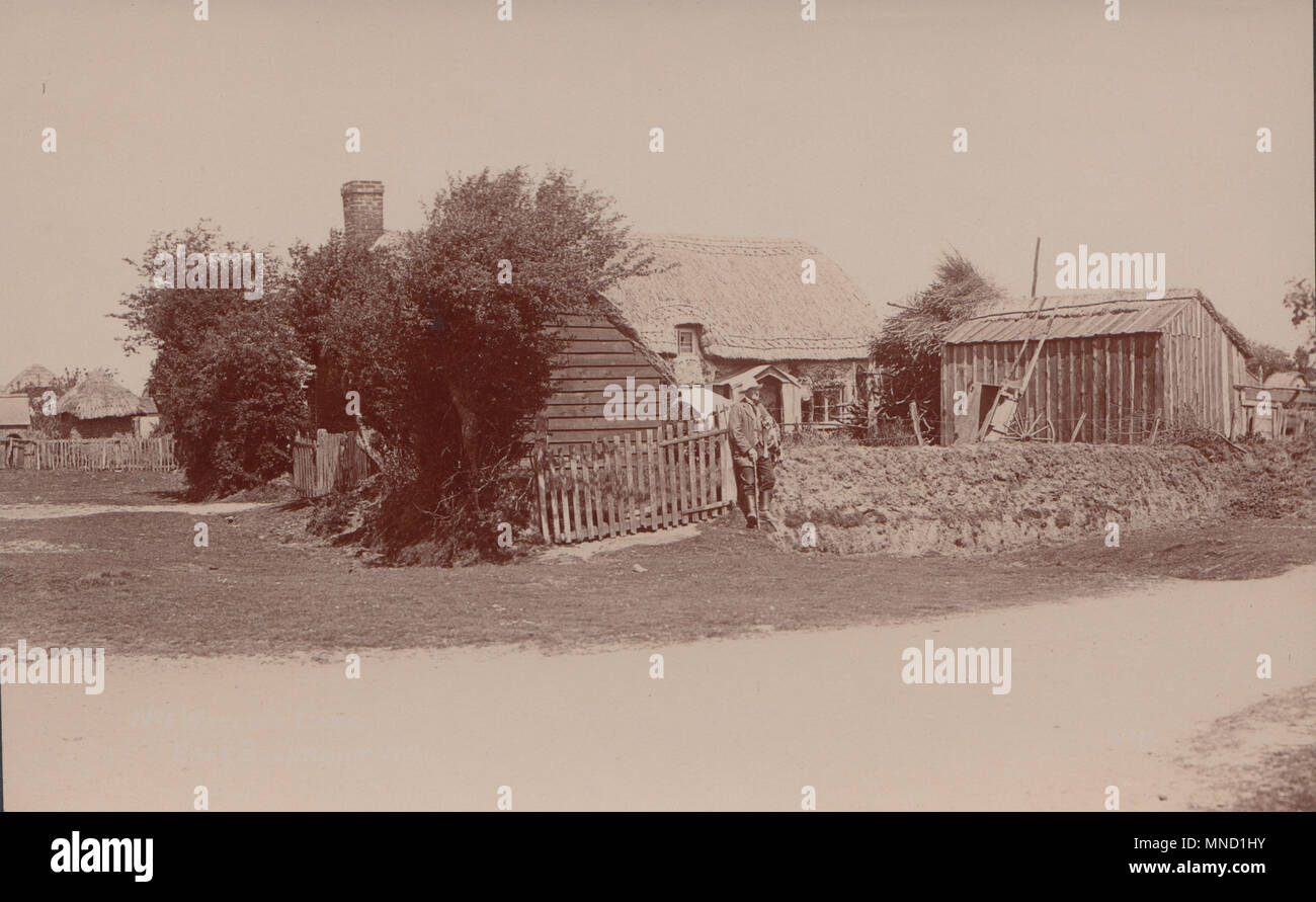 Vintage Photograph of Church Farm, East Boldre, Hampshire, England, UK