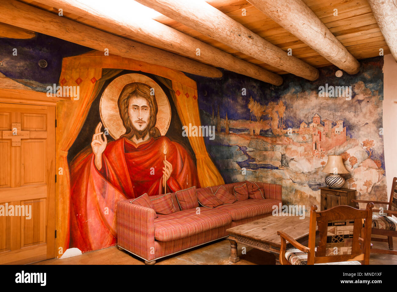 Monastery of Christ in the Desert Stock Photo