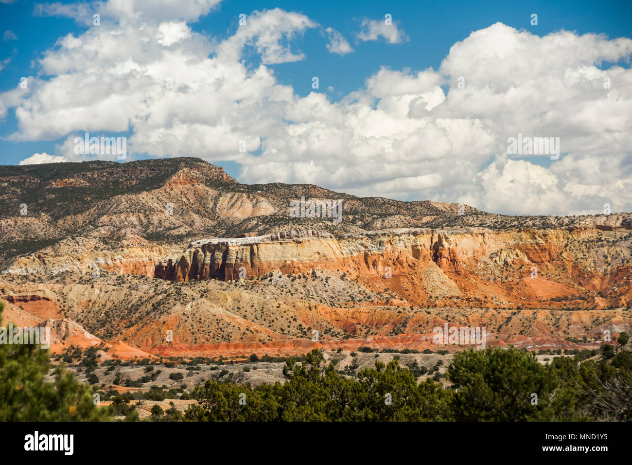 New Mexico Landscape Stock Photo
