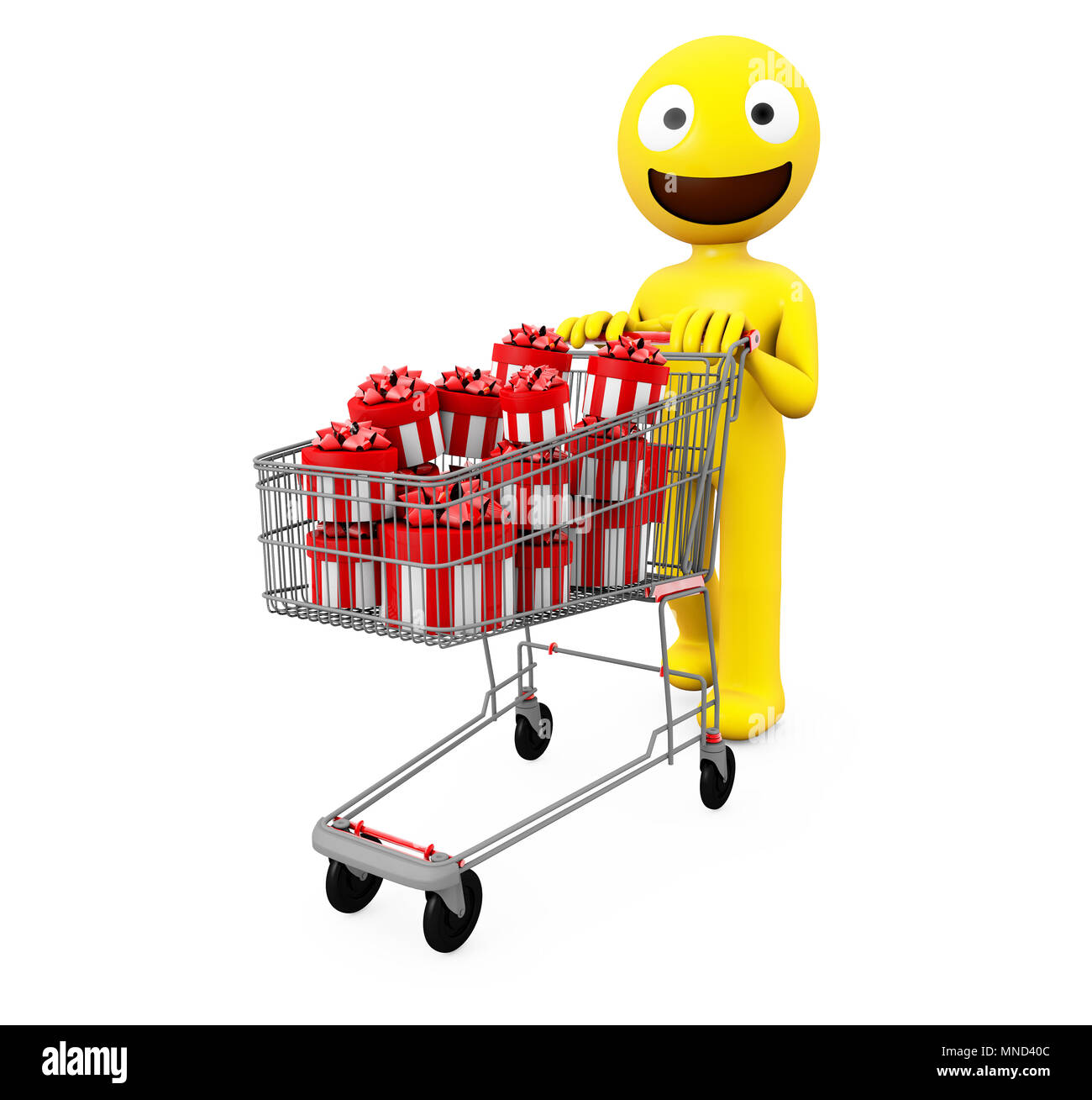 Shopping cart emoji Cut Out Stock Images & Pictures - Alamy