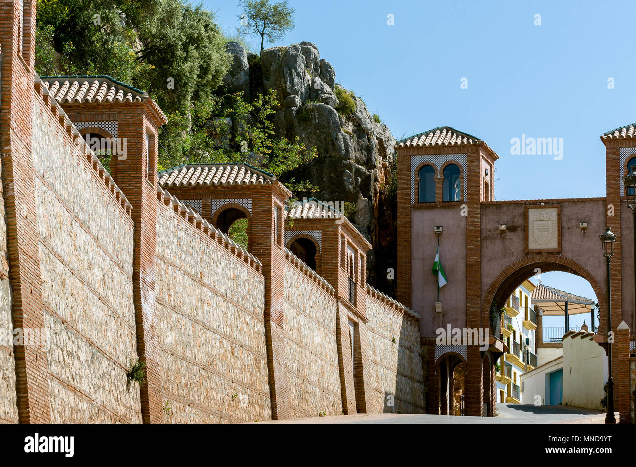 comares. Spanish village. Spain Stock Photo - Alamy