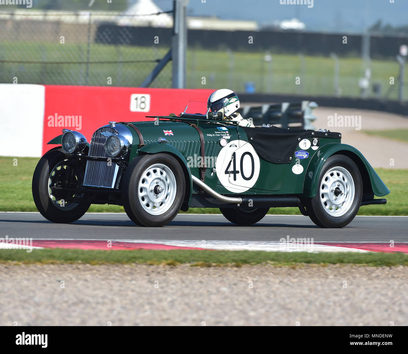 Simon King, Philip St Clair Tisdall, 4/4 Le Mans, Mad Jack, pre