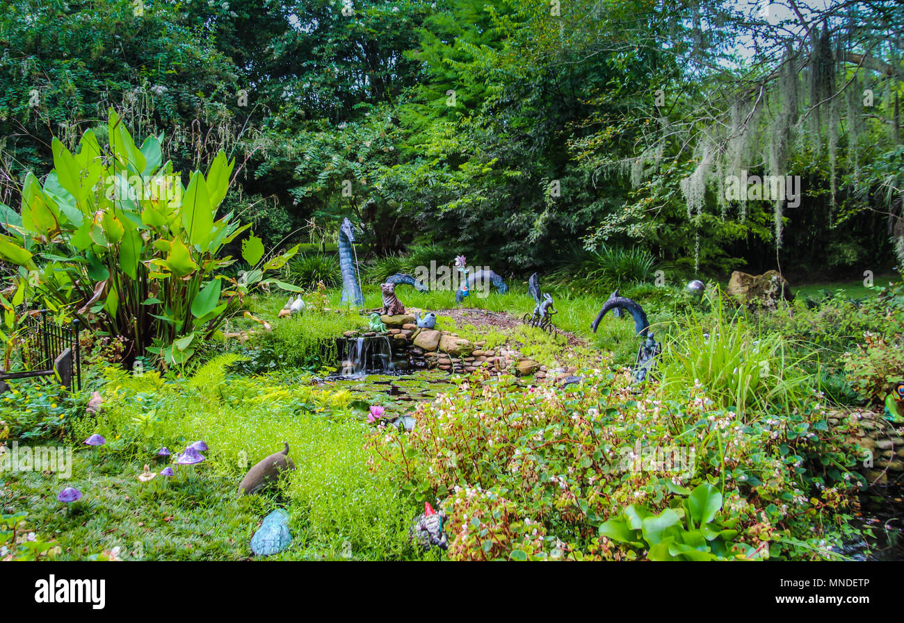 Kanapaha Botanical Gardens In Gainesville Florida Stock Photo