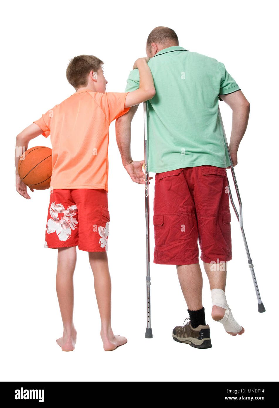 Teen crutches Cut Out Stock Images & Pictures Alamy