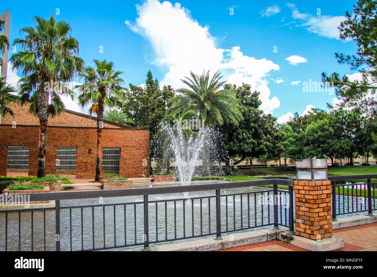 Basilica of the National Shrine of Mary, Queen of the Universe in Orlando Florida Stock Photo