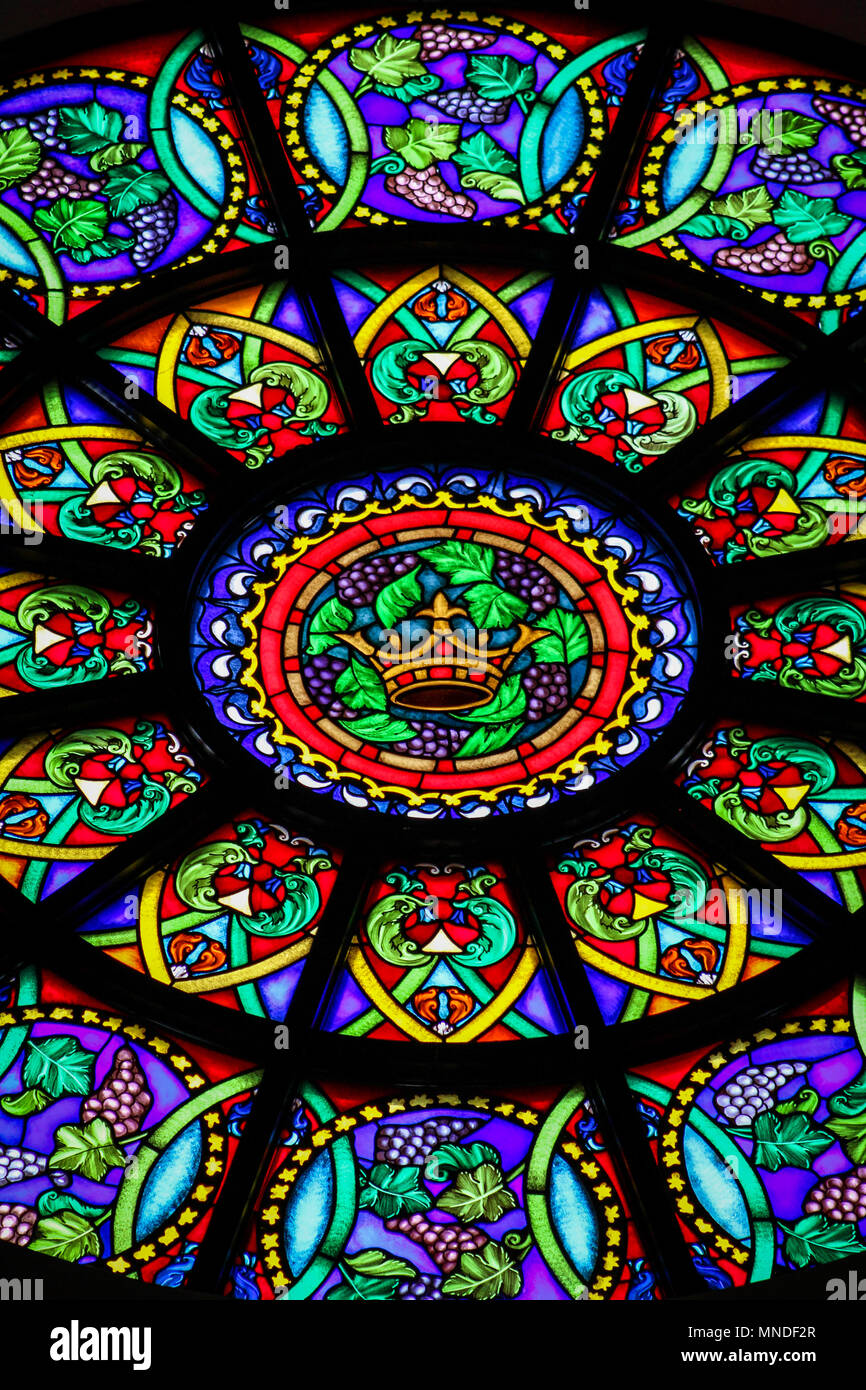 Basilica of the National Shrine of Mary, Queen of the Universe in Orlando Florida Stock Photo
