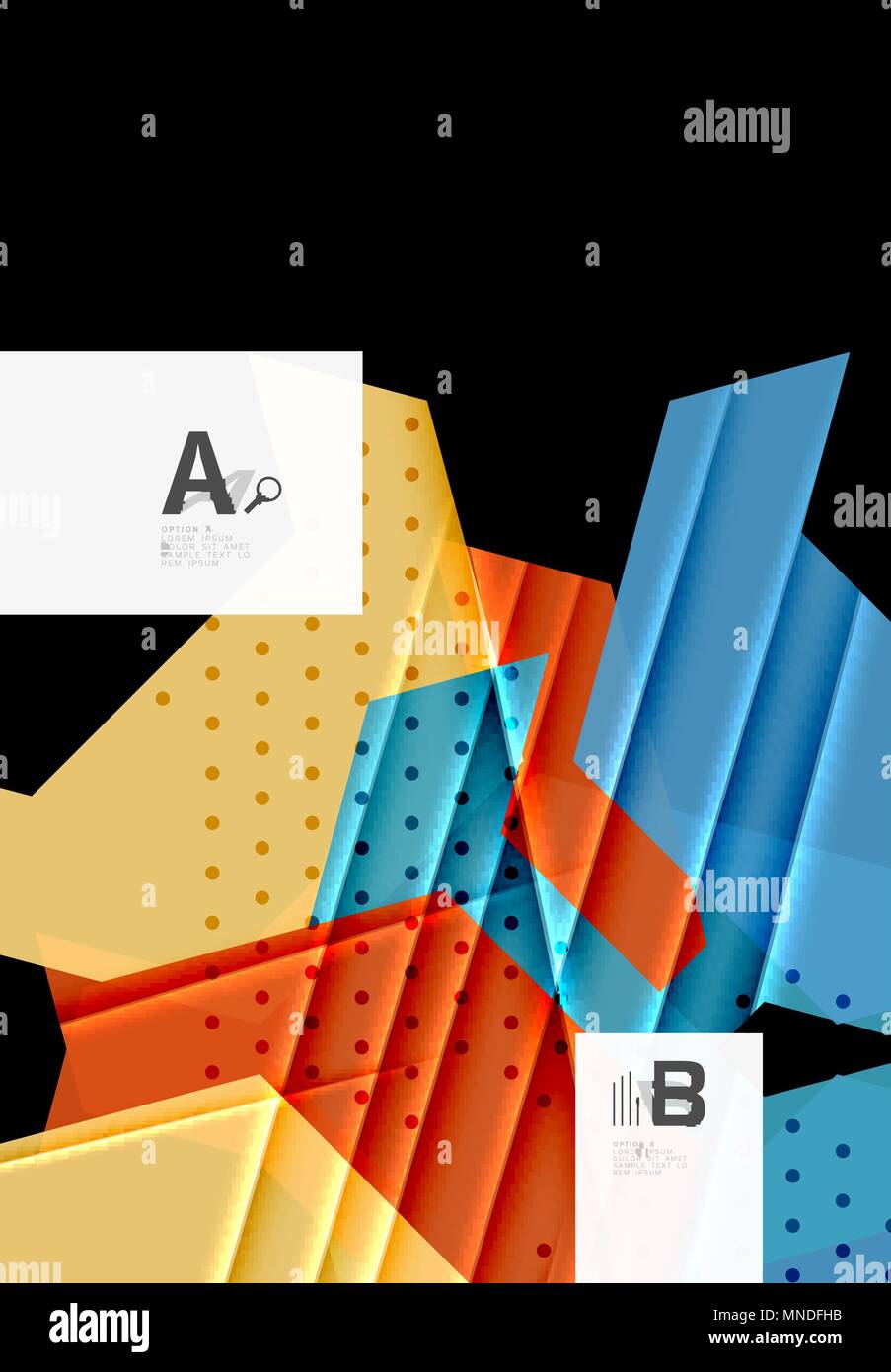 Color triangles background design. Color triangles background, modern ...