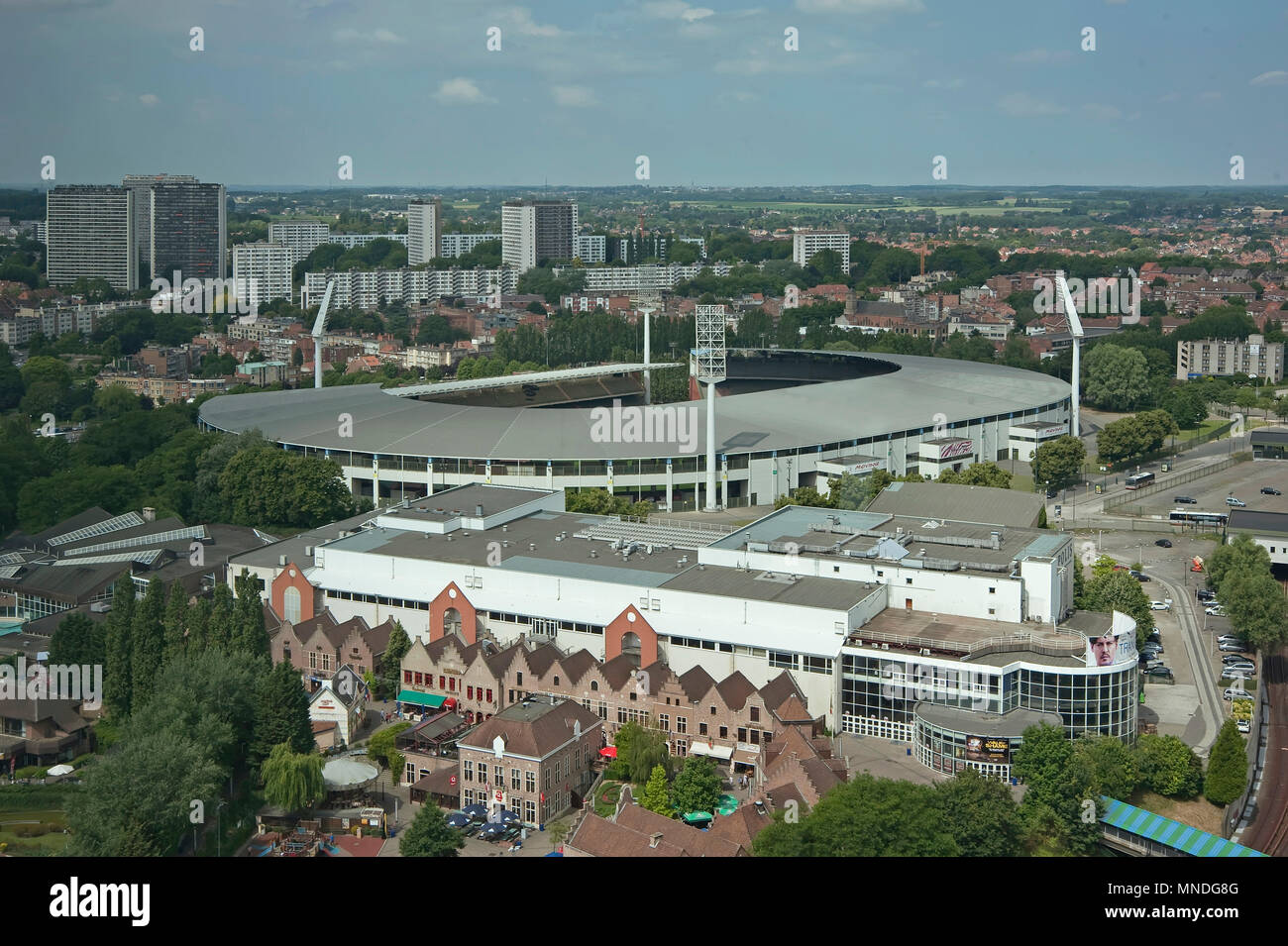The King Baudouin Stadium (previously called the Heysel Stadium), Brussels, Belgium    Photo © Fabio Mazzarella/Sintesi/Alamy Stock Photo Stock Photo