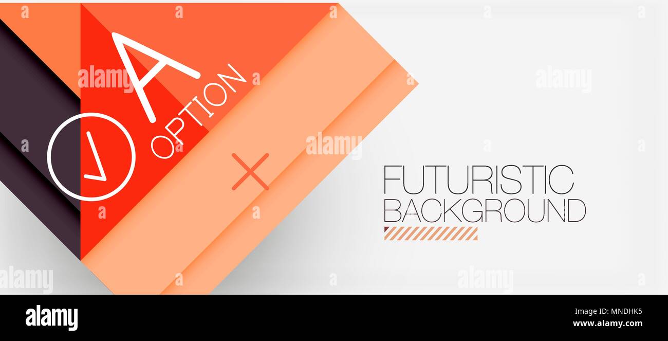 Minimalistic Triangle Modern Banner Design Geometric Abstract