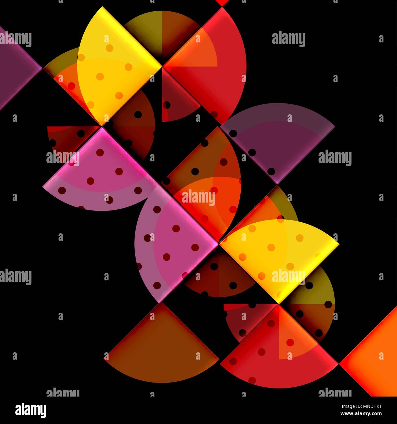 Geometric circle abstract banner. Geometric circle abstract banner ...