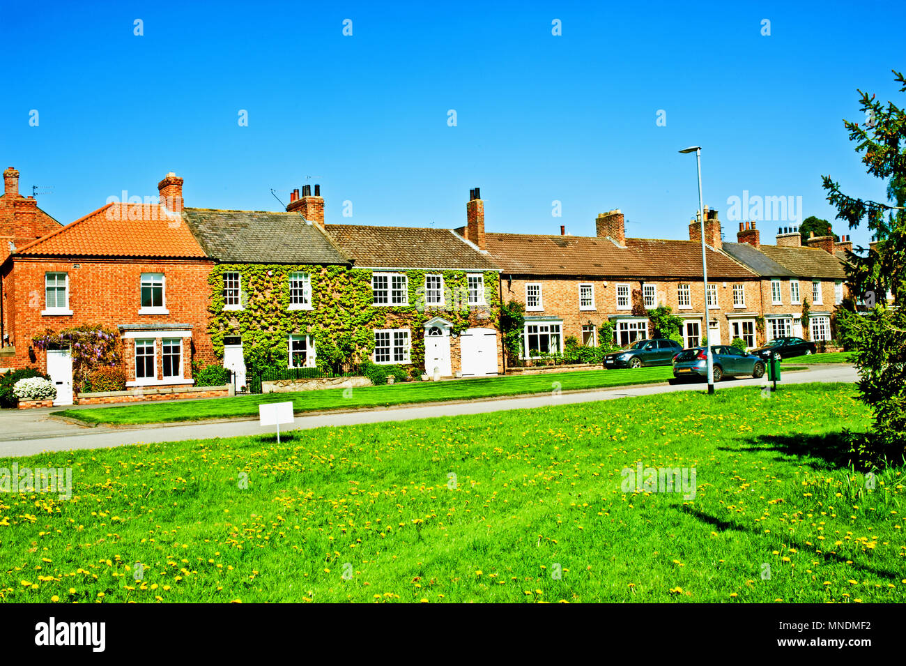 Period Housing, Hurworth on Tees, Borough of Darlington, County Durham England Stock Photo
