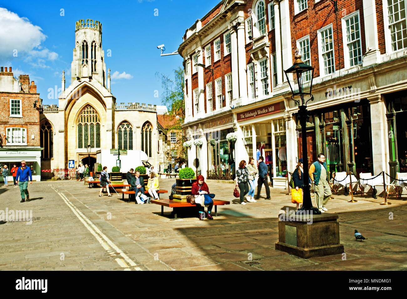 St Helens Square, York, England Stock Photo Alamy