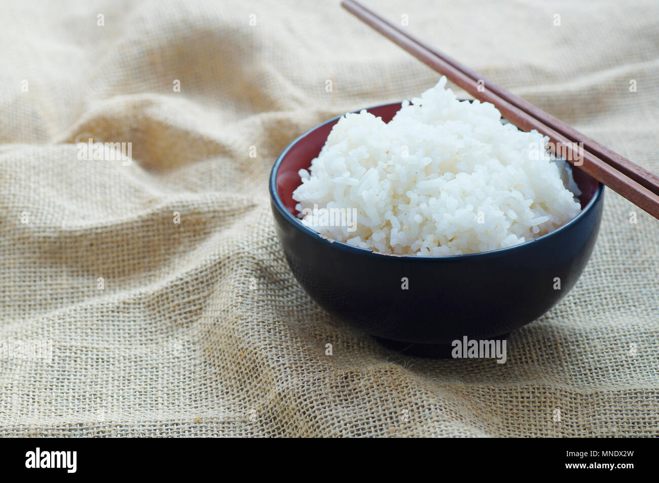 steam rice in bowl Stock Photo - Alamy