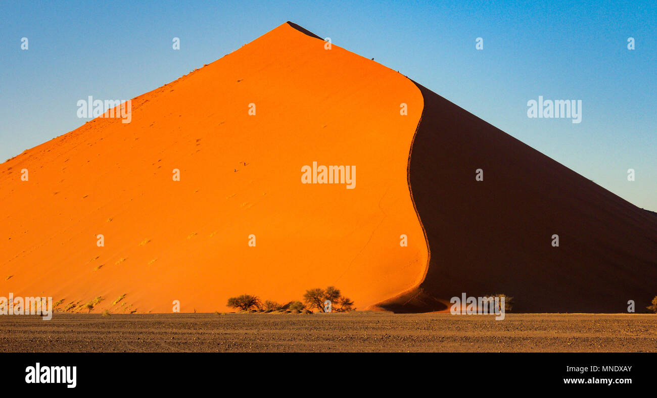 Sunrise Dune 45 Namib- Naukluft National Park of Namibia Stock Photo ...