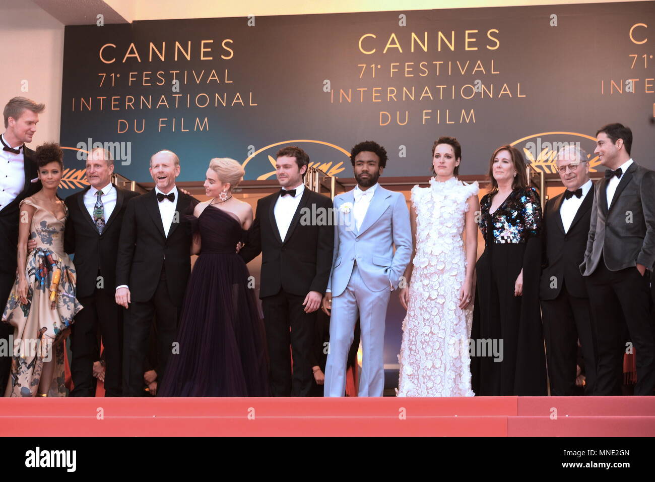 May 15, 2018 - Cannes, France - CANNES, FRANCE - MAY 15: (L-R) Actor ...