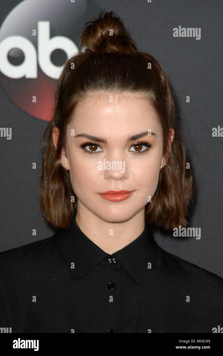 Maia Mitchell At Arrivals For Abc Freeform Upfront 2018 Tavern On